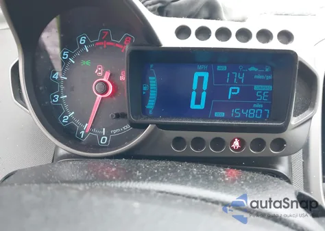 2014 Chevrolet Sonic Lt Auto z USA, uszkodzony, nr VIN 1G1JC5SH6E4243834